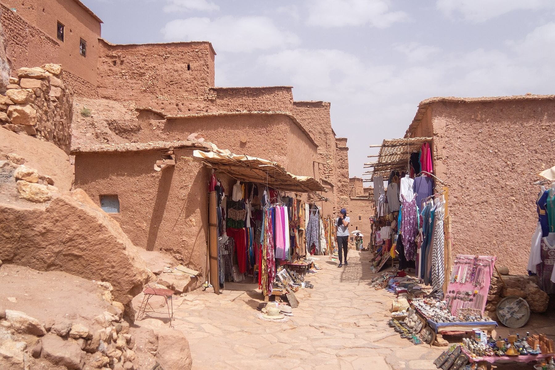 The ksar of Aït Benhaddou at the edge of the High Atlas, Morocco