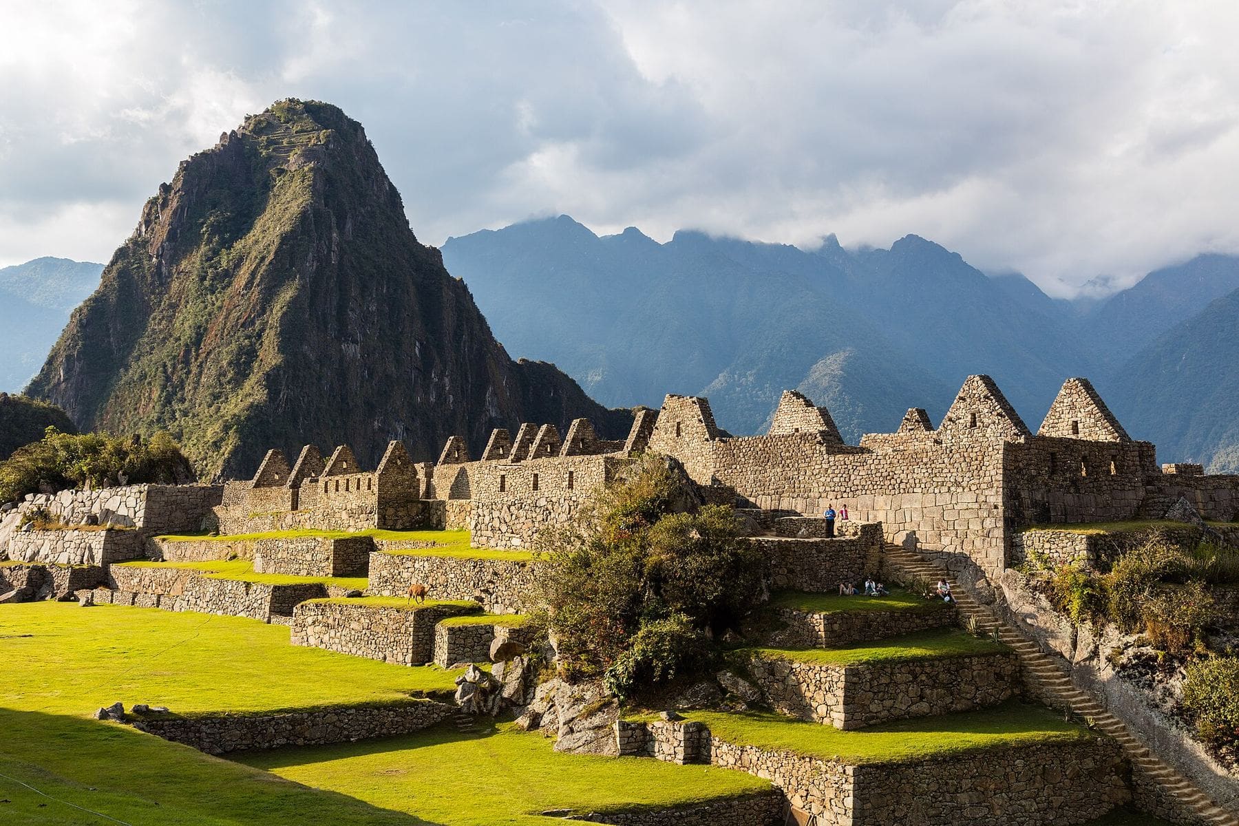 Machu Picchu above the Sacred Valley, Peru